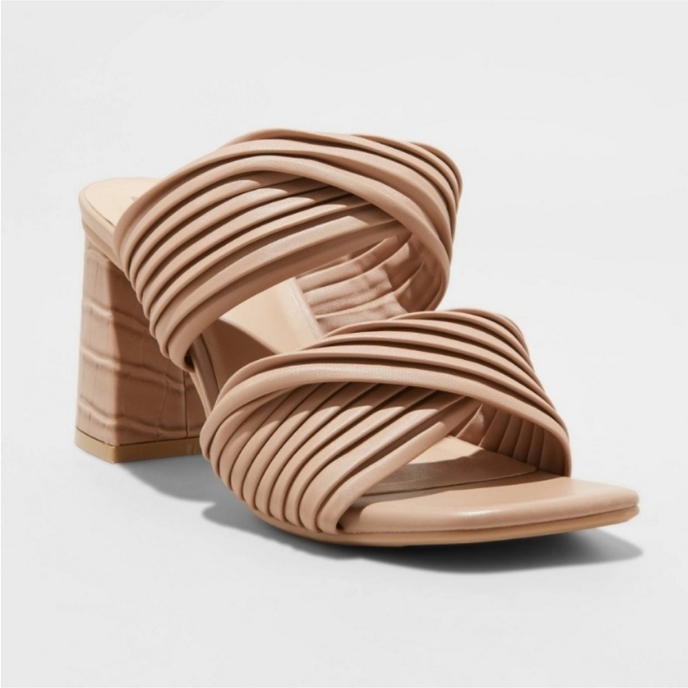 NWOT A New Day Jessa Mule Heels - Picture 7 of 7